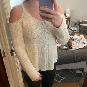 Cute tank cut out sweater